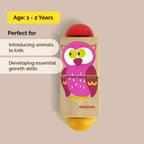 Animal Themed Wooden Rotate & Turn Puzzle - toy truth