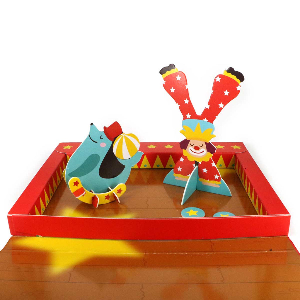 DIY Circus 3D Activity Box - toy truth