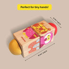 Animal Themed Wooden Rotate & Turn Puzzle - toy truth