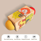 Animal Themed Wooden Rotate & Turn Puzzle - toy truth