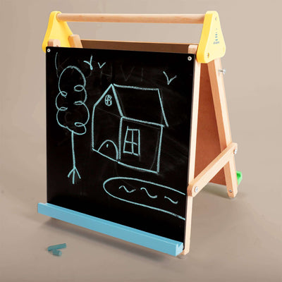 Adjustable Wooden 3-In-1 Table - toy truth