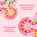 Triangle Rotating Puzzle & Spinner Magic Bean Fingertip Toy - toy truth