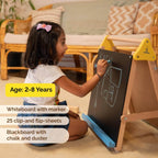 Adjustable Wooden 3-In-1 Table - toy truth