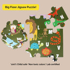 Animal Alphabet Floor Puzzle I 30 Large Pieces I Pack of 5 - toy truth