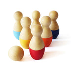 Activity Triangle and Bowling Pins Combo - toy truth