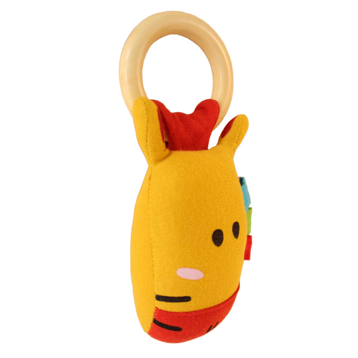 Baby Giraffe Teether Ring Toy - toy truth