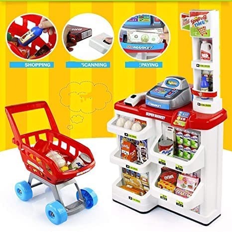 Children Mini Supermarket Set - toy truth