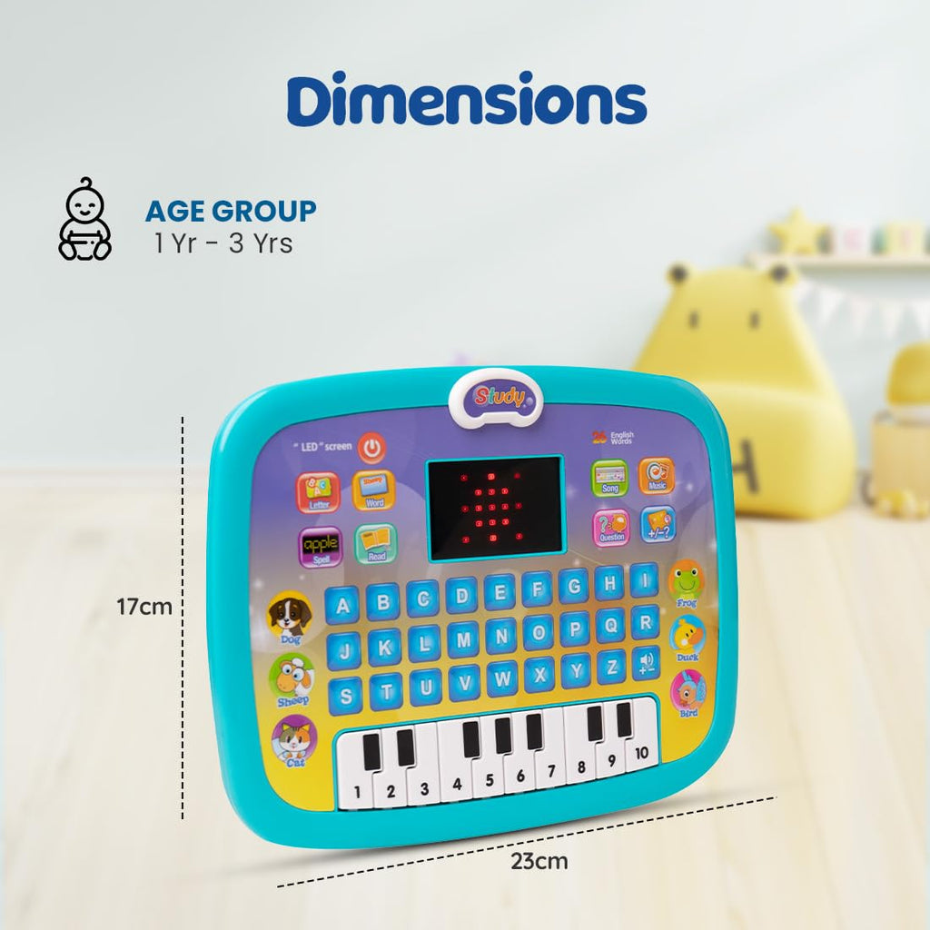 Tablet with Music & Fun Activities - toy truth