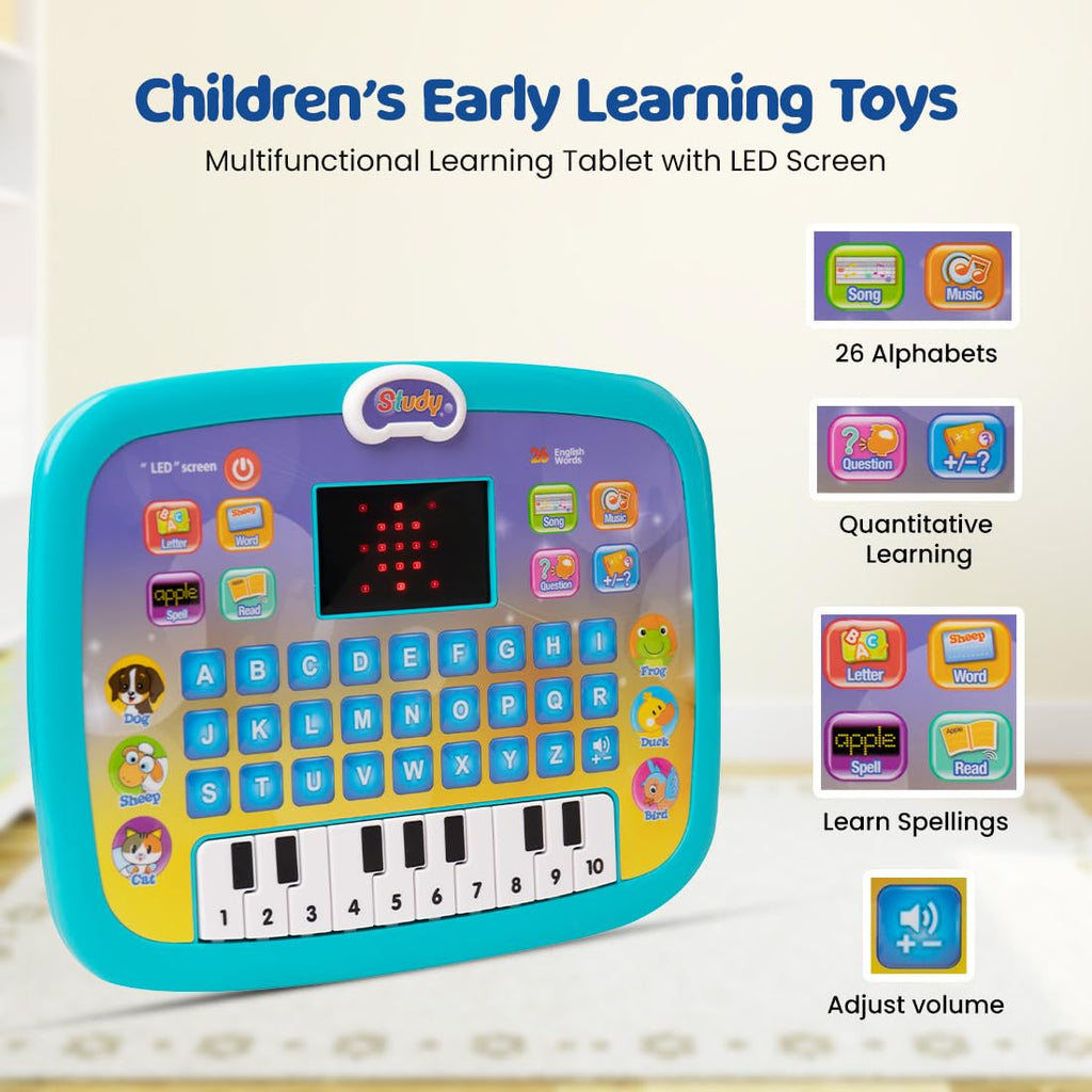 Tablet with Music & Fun Activities - toy truth