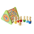 Activity Triangle and Bowling Pins Combo - toy truth