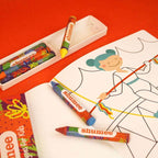 Colouring Book & Organic Crayon Kit - toy truth
