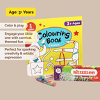 Carnival Fun Coloring Book and Organic Crayon Kit - toy truth