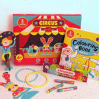 Carnival Fun DIY box and coloring book - toy truth