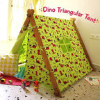 Dinosaur Triangular Tent - toy truth