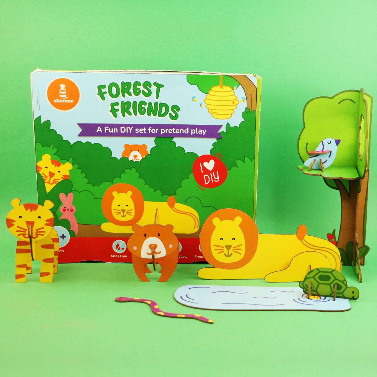 3D Activity Boxes  Farm, Forest  Circus - toy truth