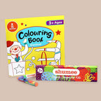 Carnival Fun Coloring Book and Organic Crayon Kit - toy truth