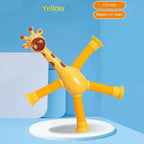 Giraffe Glowing Poptube Toy with Suction Cup - toy truth