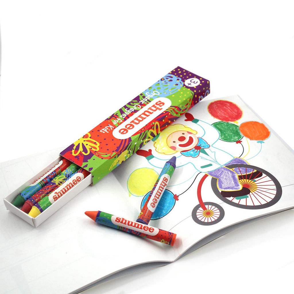 Colouring Book & Organic Crayon Kit - toy truth
