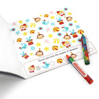 Colouring Book & Organic Crayon Kit - toy truth