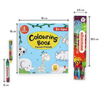 Colouring Book & Organic Crayon Kit - toy truth