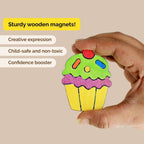 Dessert Themed Magnetic Art Kit - toy truth