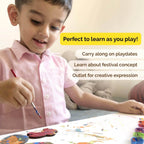 Dessert Themed Magnetic Art Kit - toy truth