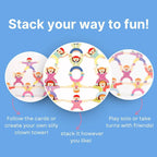 Cots and Cuddles Premium Quality Wooden Clown Balance Toy for Kids - toy truth