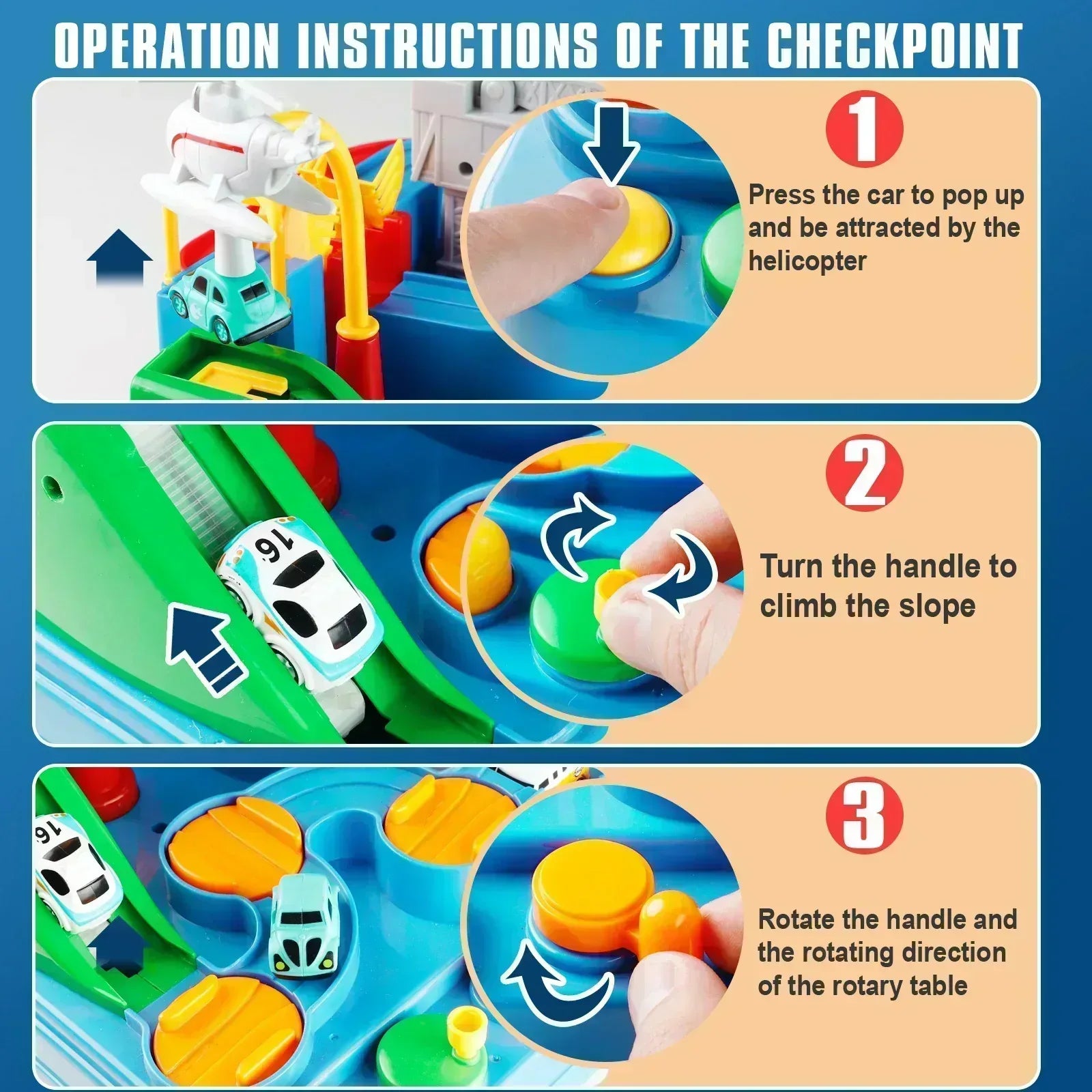 Car Adventure Race Track - toy truth