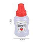 Portable Mini Ketchup & Mustard Bottles - toy truth