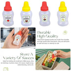 Portable Mini Ketchup & Mustard Bottles - toy truth
