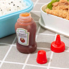 Portable Mini Ketchup & Mustard Bottles - toy truth