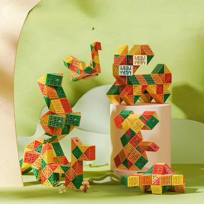 Geometric Magic Cube Puzzle Toy - toy truth
