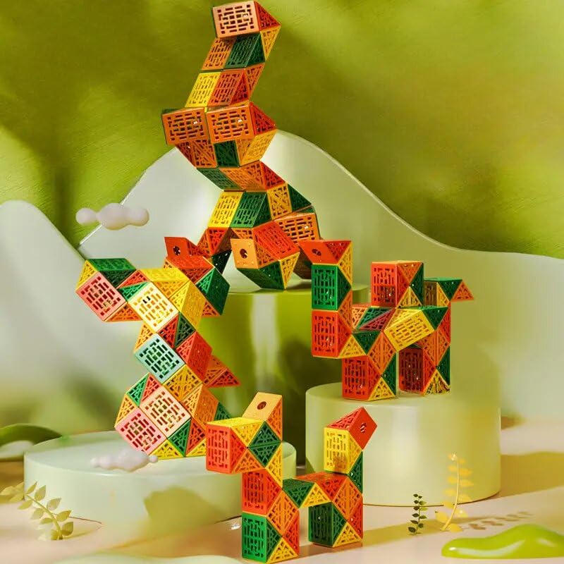 Geometric Magic Cube Puzzle Toy - toy truth