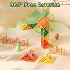 Geometric Magic Cube Puzzle Toy - toy truth