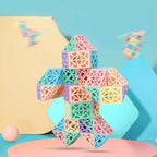 Geometric Magic Cube Puzzle Toy - toy truth