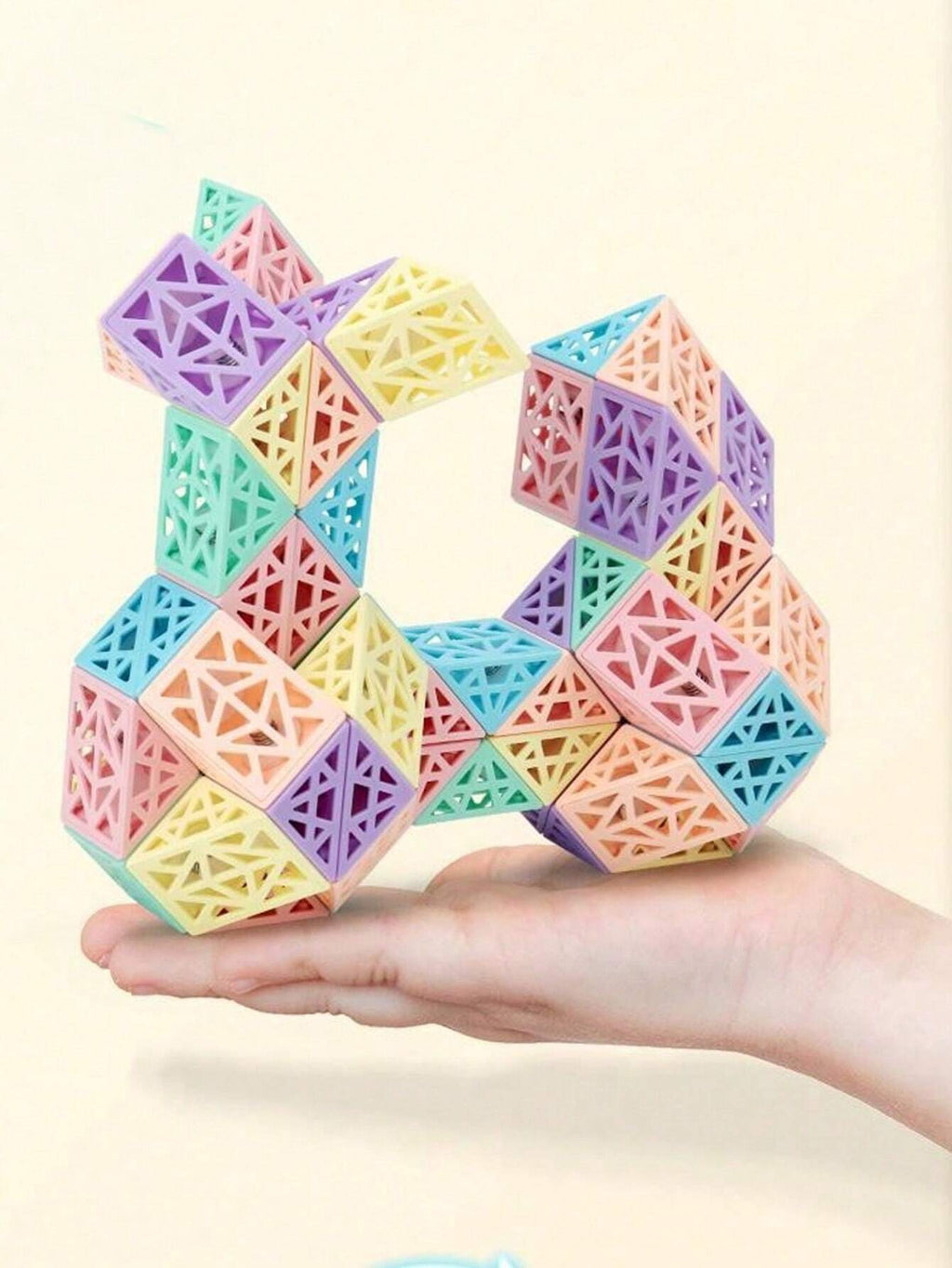 Geometric Magic Cube Puzzle Toy - toy truth