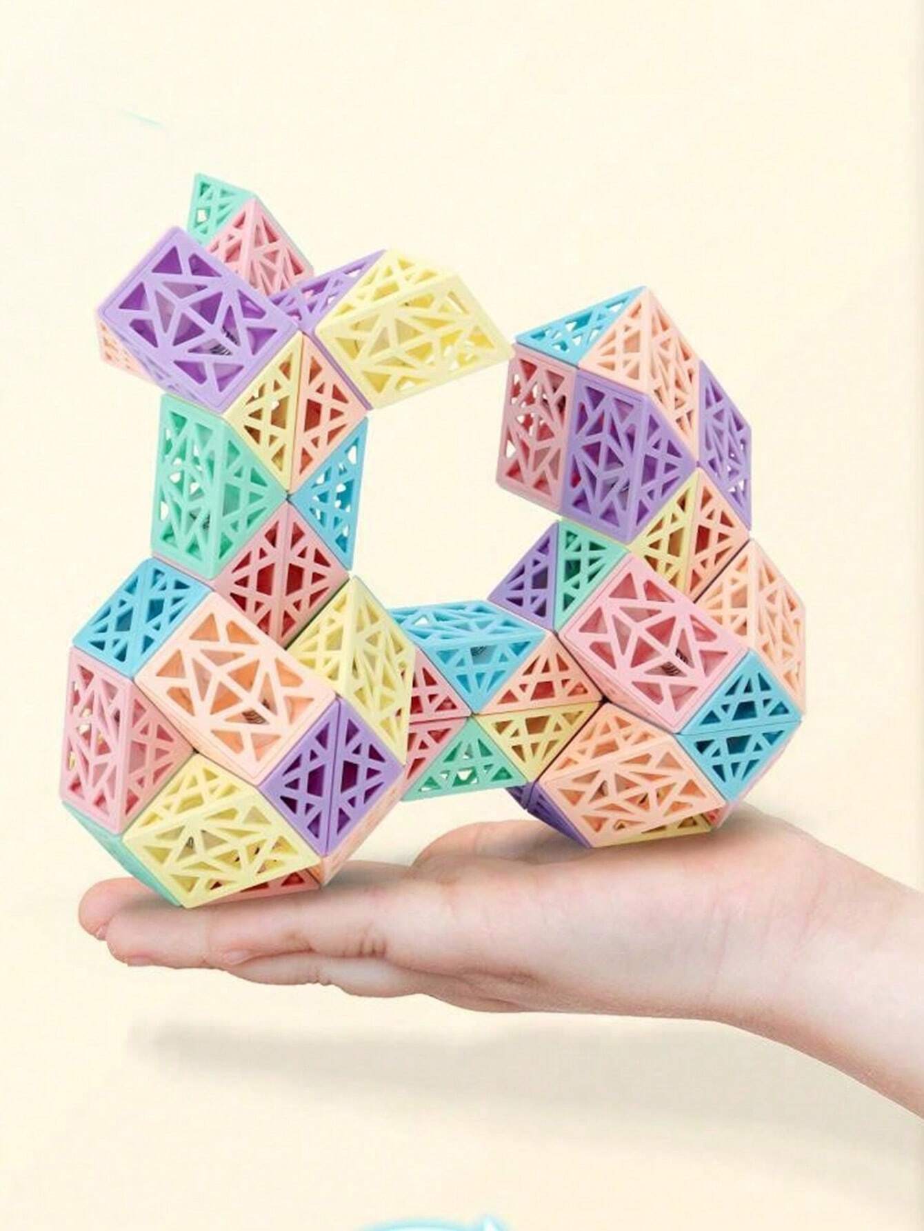 Geometric Magic Cube Puzzle Toy - toy truth