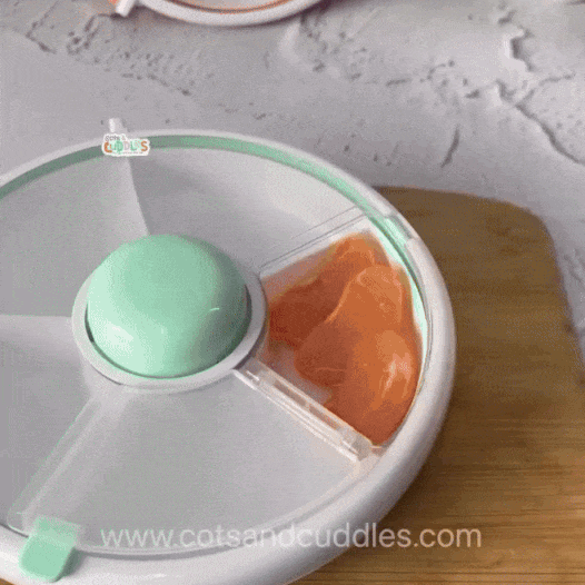 Portable Rotating Snack  Organizer for Kids - toy truth